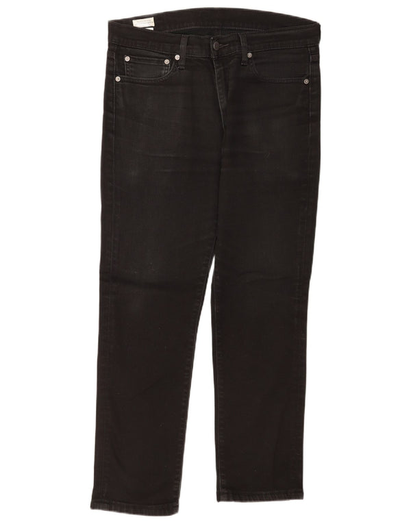 Levi's Mens 511 Slim Jeans W33 L27 Μαύρο βαμβακερό
