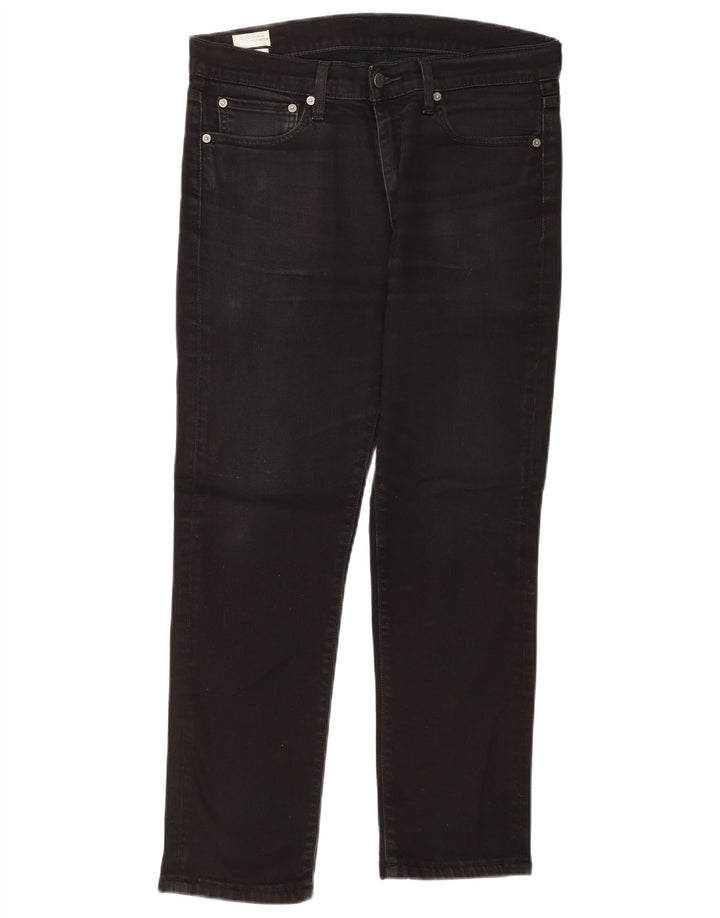 Levi's Mens 511 Slim Jeans W33 L27 Μαύρο βαμβακερό
