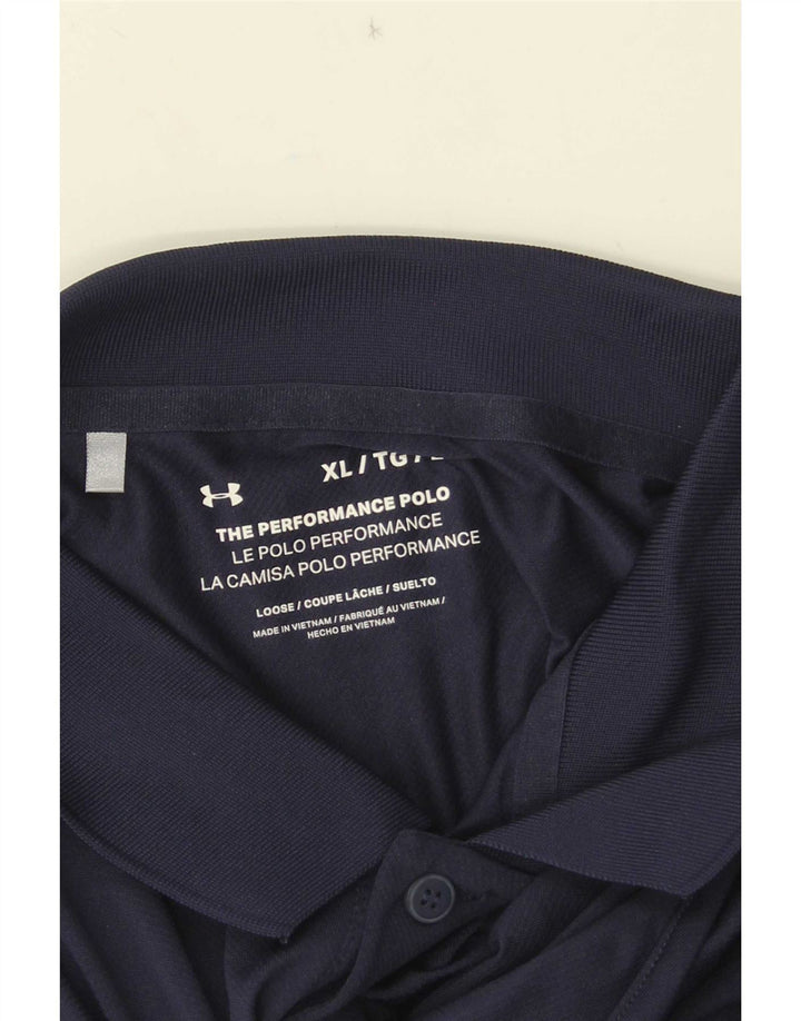 Ανδρικό μπλουζάκι πόλο Under Armour XL Navy Blue