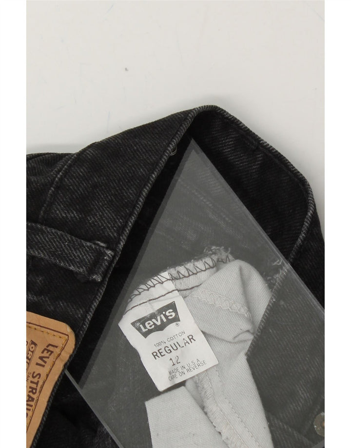 LEVI'S Boys Slim Jeans 11-12 Years W26 L27 Grey Cotton Vintage Levi's and Second-Hand Levi's from Messina Hembry 