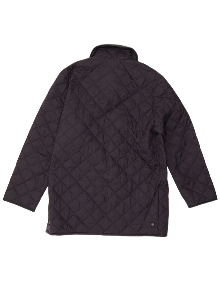 Ανδρικό καπιτονέ μπουφάν Barbour UK 38 Medium Navy Blue Polyamide