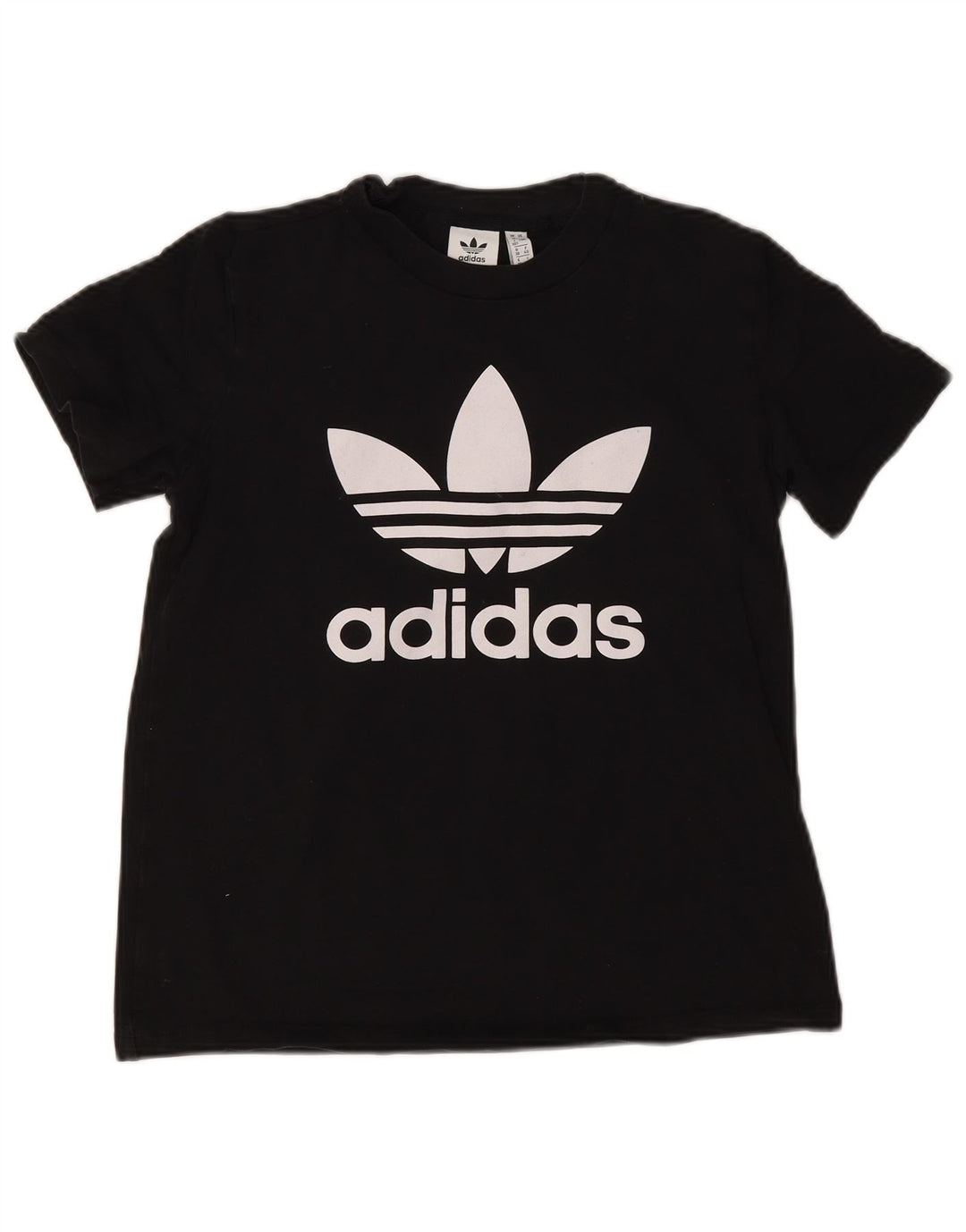 Γυναικείο γραφικό T-Shirt Adidas Top UK 12 Medium Black