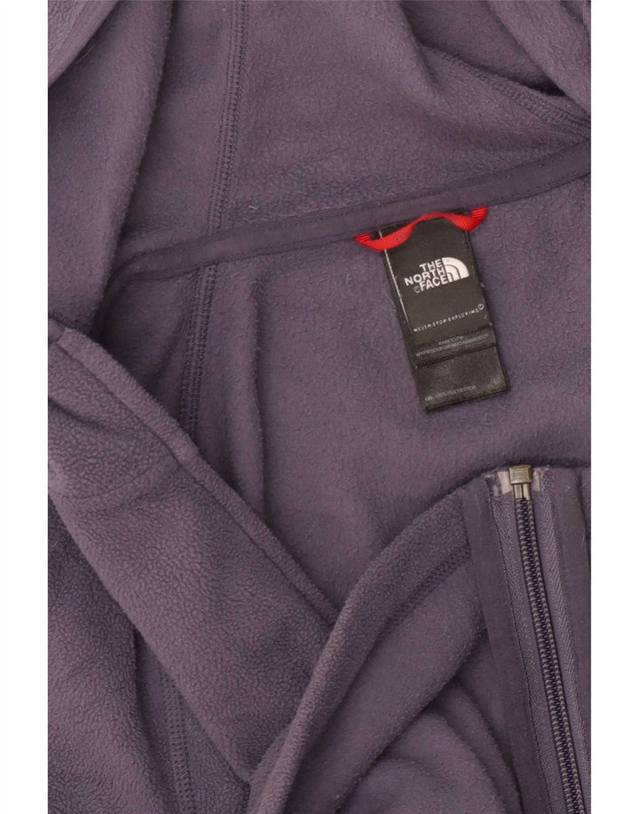 The North Face γυναικείο φλις μπουφάν με κουκούλα UK 10 Small Navy Blue Polyester