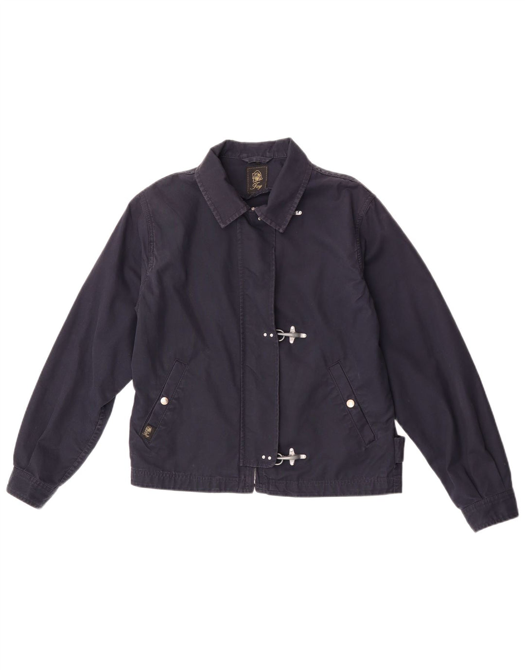 Fay Γυναικείο Bomber Jacket UK 14 Medium Navy Blue