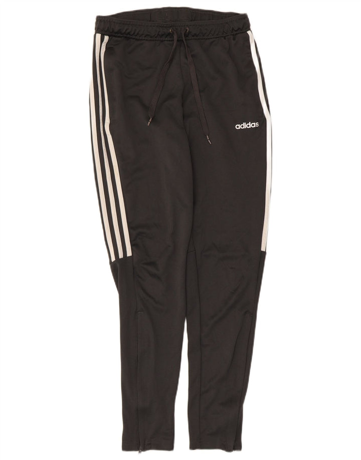 Adidas Ανδρική φόρμα παντελόνι UK 8/10 Μικρό μαύρο πολυεστέρα