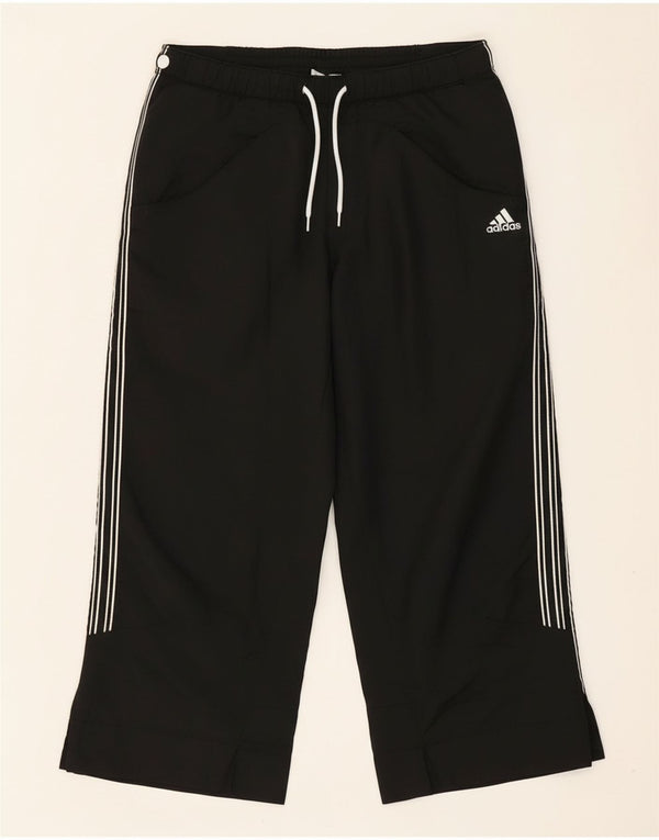 Adidas Γυναικεία Clima Proof Capri φόρμα παντελόνι UK 10 Small Black