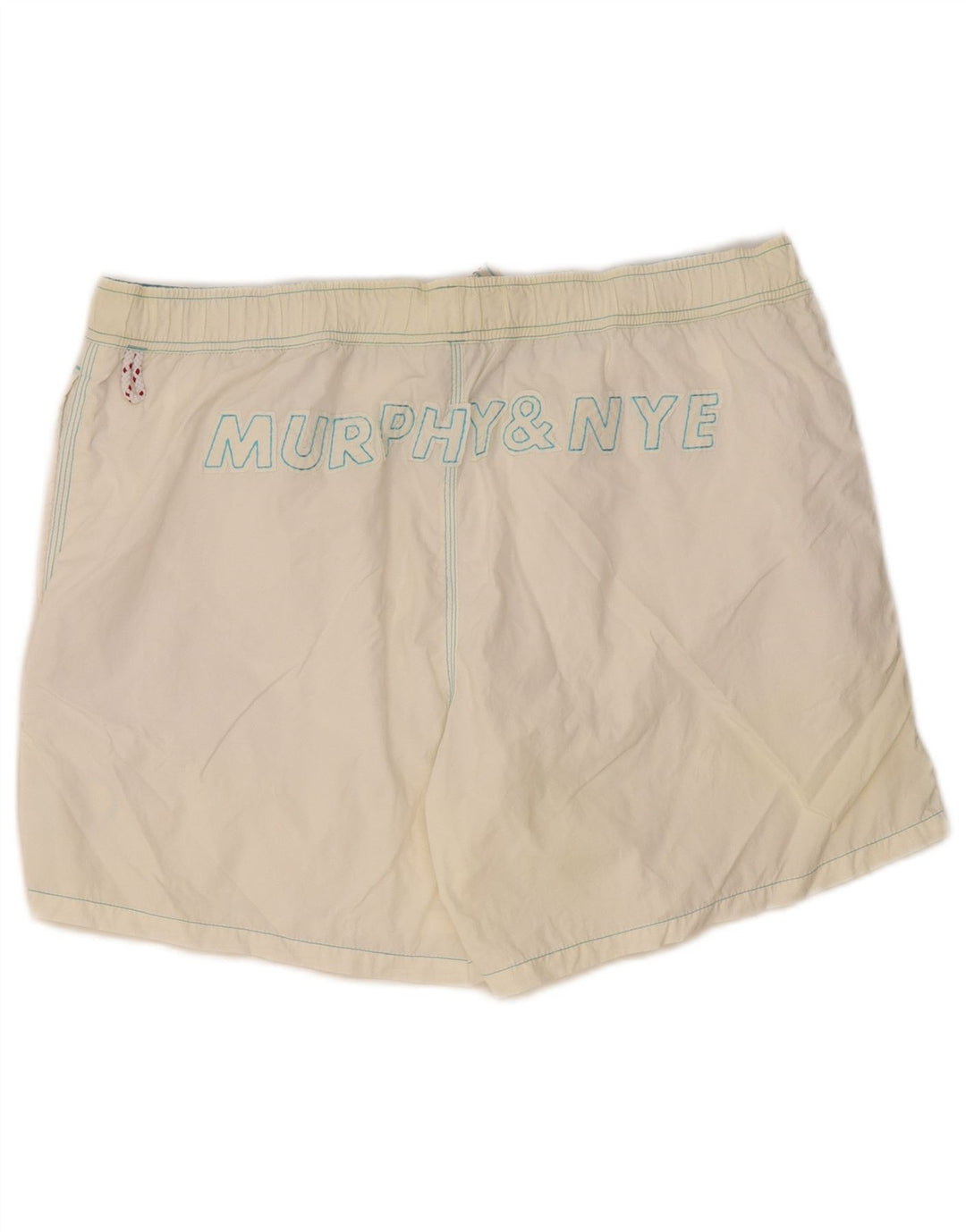Ανδρικά γραφικά σορτς κολύμβησης Murphy & Nye XL White Polyamide