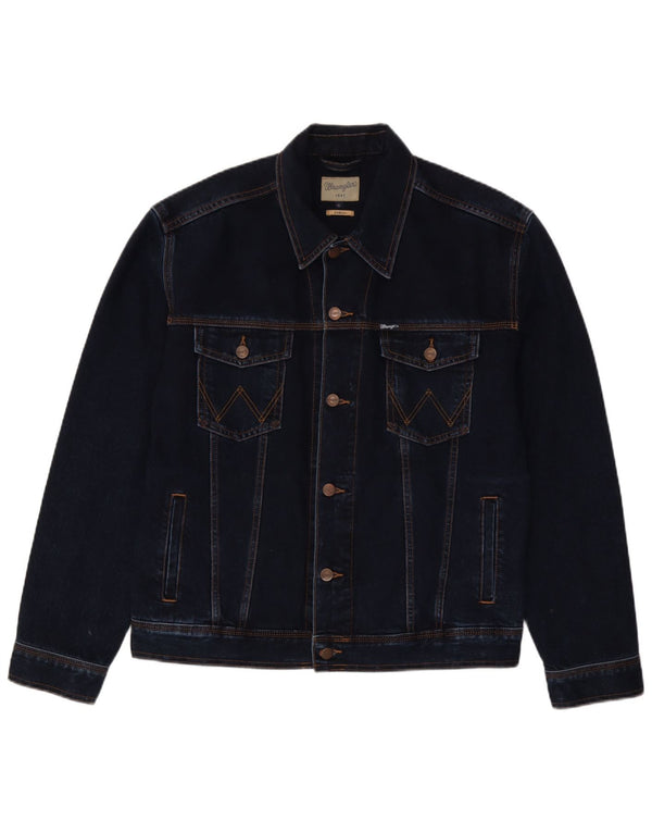 Ανδρικό τζιν μπουφάν Wrangler UK 42 XL Navy Blue Cotton