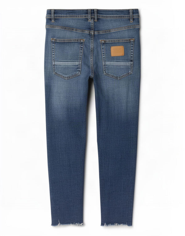 Zara Ανδρικό στενό τζιν EU 42 Large W32 L25 Μπλε βαμβακερό