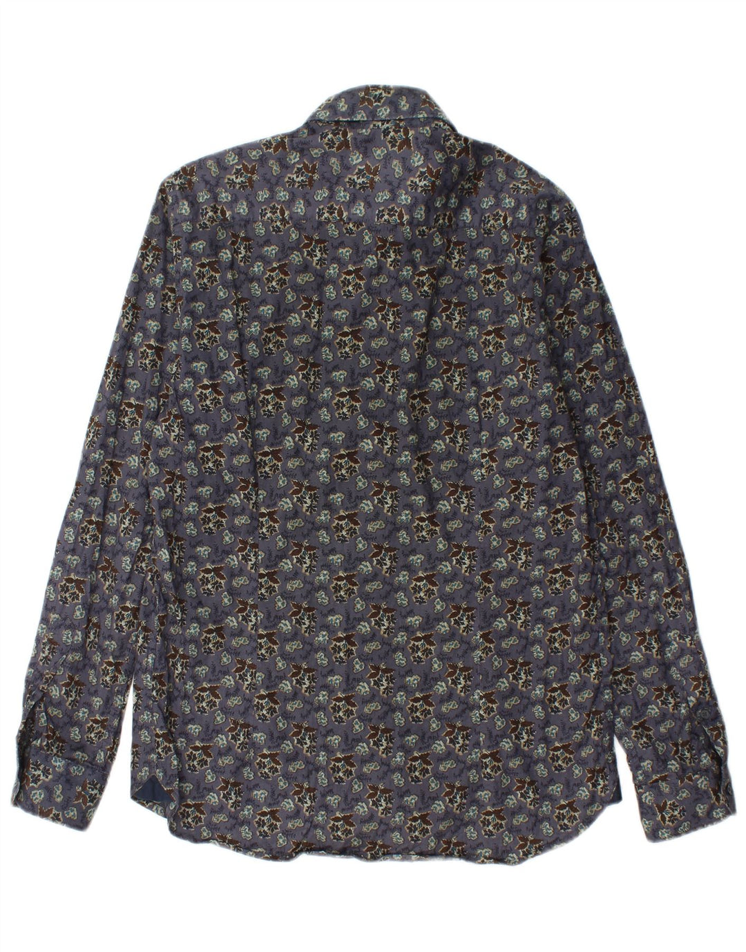 Ανδρικό πουκάμισο CARRERA, μεσαίο μωβ φλοράλ βαμβακερό