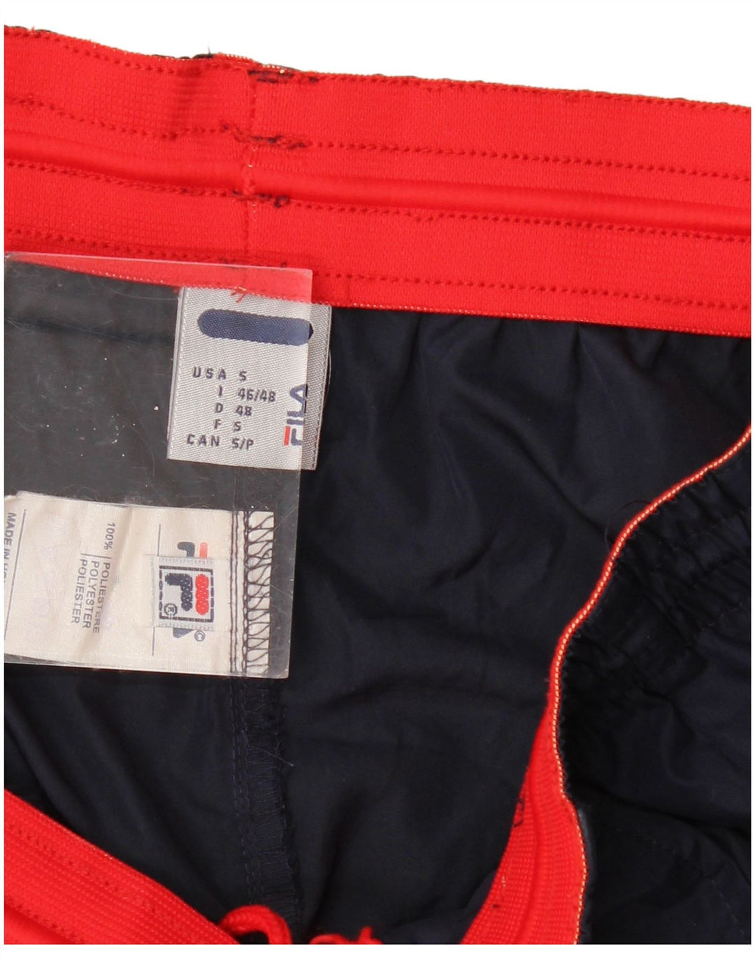 Ανδρικό αθλητικό σορτς Fila Μικρό Navy Blue Polyester