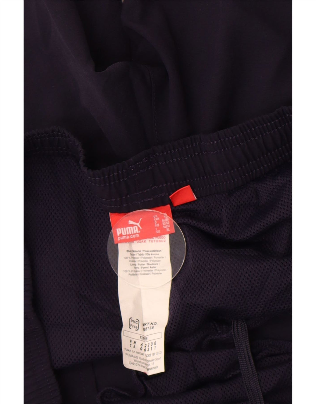 Ανδρικό γραφικό αθλητικό σορτς Puma XL Navy Blue Polyester