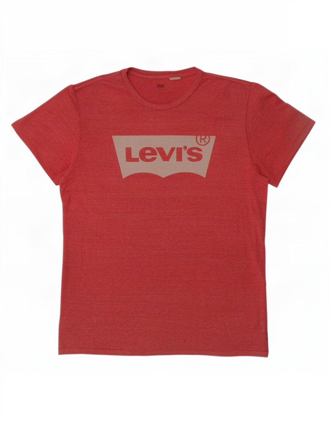 Ανδρικό γραφικό T-Shirt Levi's Top Large Red Flecked