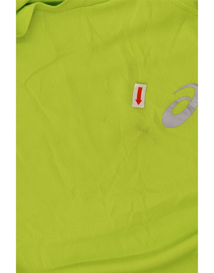 Ανδρικό T-Shirt Asics Top Μεσαίο Πράσινο Πολυεστέρας