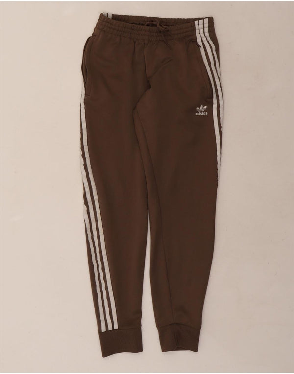 Γυναικεία αθλητική φόρμα Adidas Παντελόνι Joggers UK 8 Small Brown
