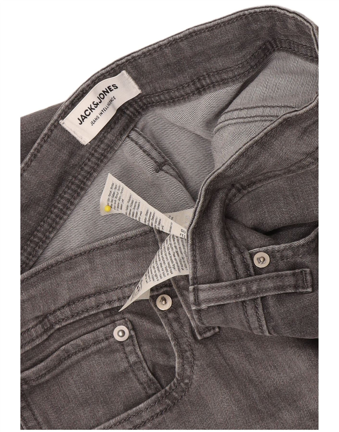 Jack & Jones Ανδρικό Τζιν GLENN Slim W34 L33 Γκρι βαμβακερό