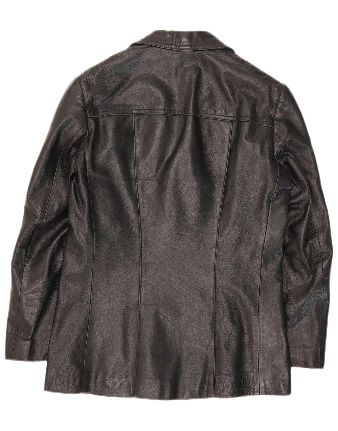 Vintage Ανδρικό Δερμάτινο Μπουφάν IT 48 Medium Black Leather