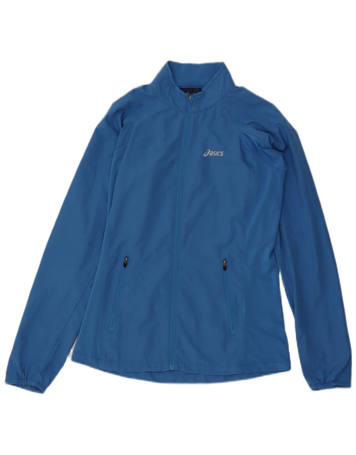Γυναικεία αθλητική φόρμα Asics Top Jacket UK 8 Small Blue