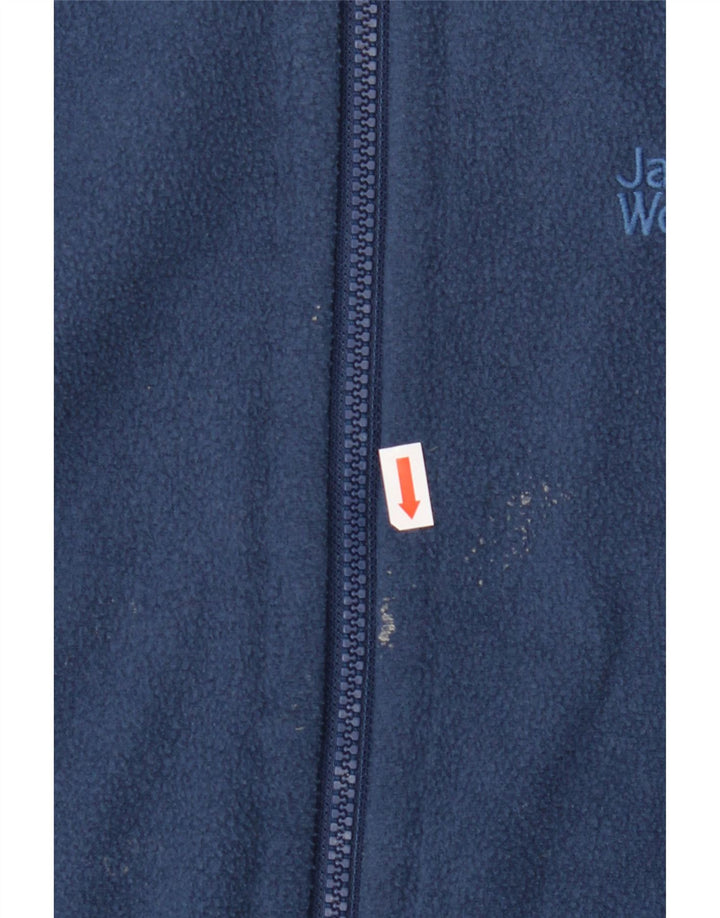 Jack Wolfskin Ανδρική επένδυση Fleece Jacket UK 42 Large Navy Blue Polyester