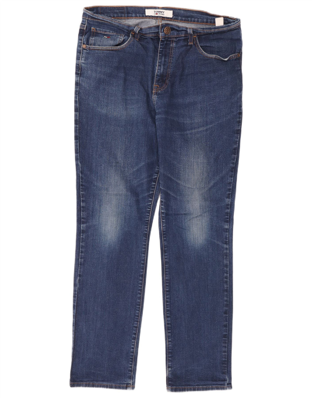 Tommy Hilfiger Ανδρικό Droite Slim Jeans W36 L32 Blue
