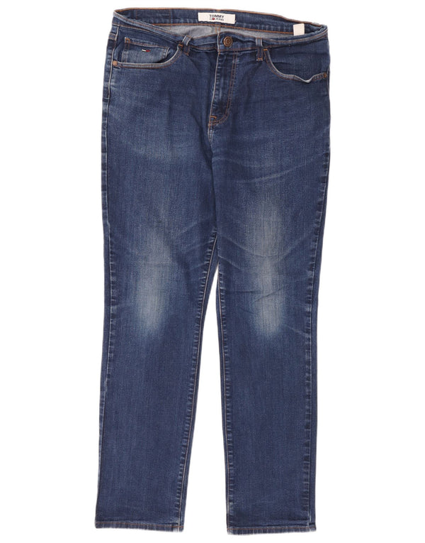 Tommy Hilfiger Ανδρικό Droite Slim Jeans W36 L32 Blue