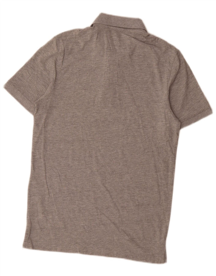 Ανδρικό μπλουζάκι πόλο Jack & Jones, μικρό γκρι βαμβακερό