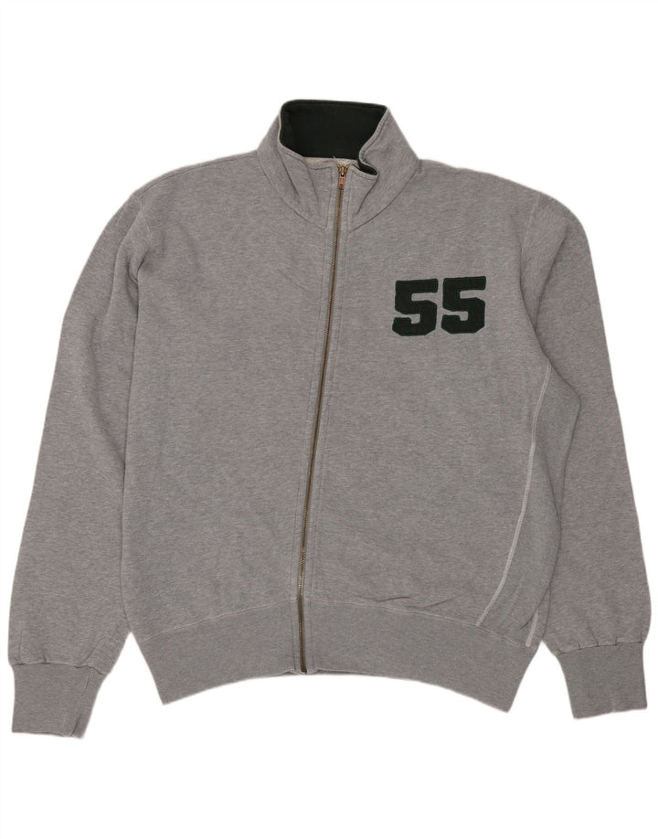 Ανδρική φόρμα φόρμας VINTAGE γραφικό Top Jacket XL Γκρι βαμβακερό