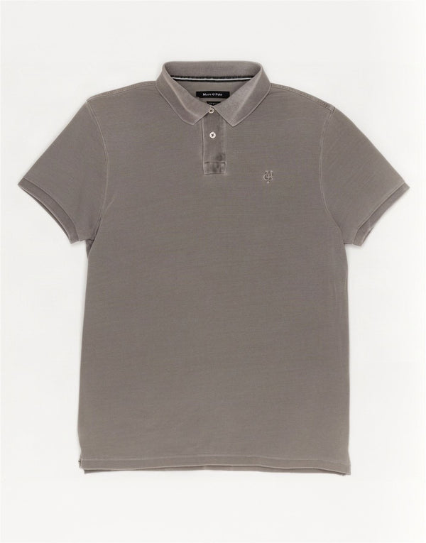 Marc O'Polo Mens Polo Shirt XL Grey Cotton