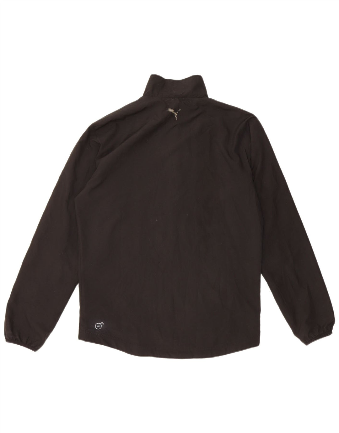 Ανδρική φόρμα γυμναστικής με γραφικό PUMA Μπουφάν Μικρό Μαύρο Πολυεστέρα