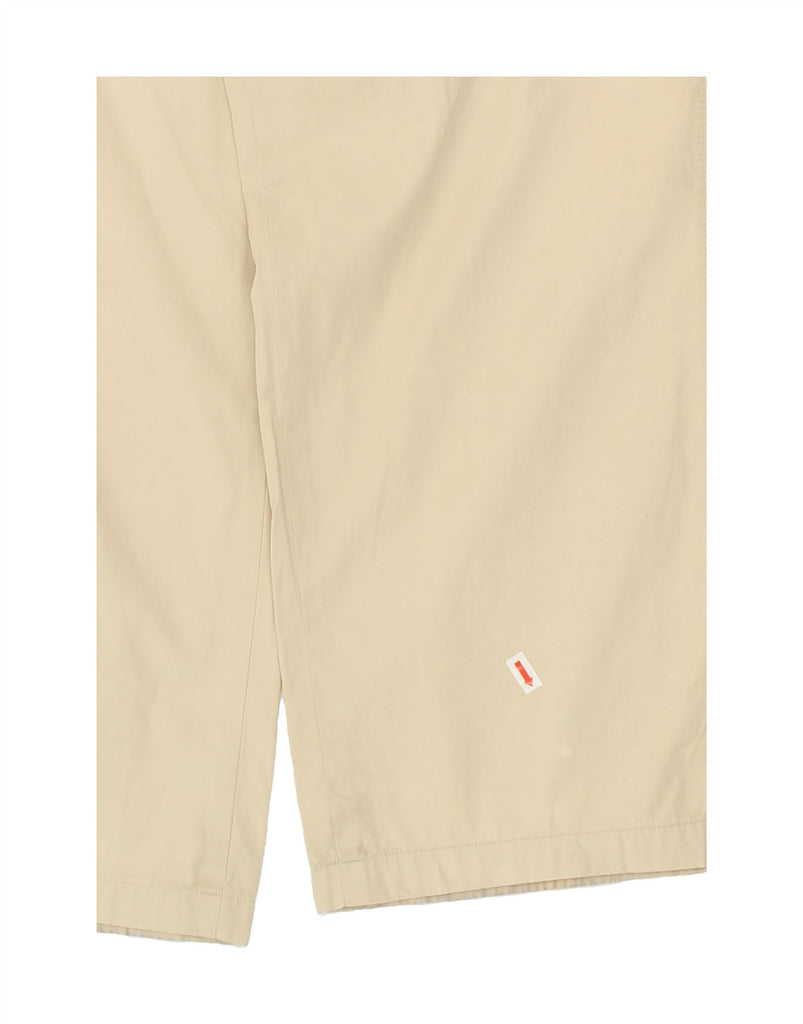 SCHOTT Mens Straight Casual Trousers W36 L27 Beige Cotton Vintage Schott and Second-Hand Schott from Messina Hembry 