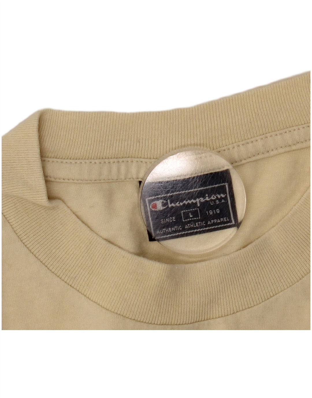 Ανδρικό T-Shirt Champion Top Large Beige