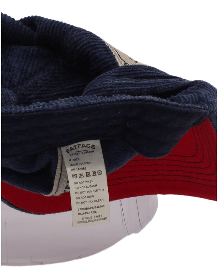 Fat Face Boys Graphic Corduroy καπέλο μπέιζμπολ 11-12 ετών Medium Navy Blue