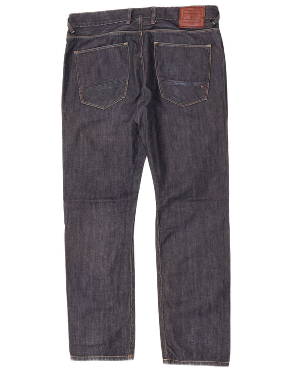 Tommy Hilfiger Ανδρικό Hudson Slim Jeans W34 L30 Navy Blue Cotton