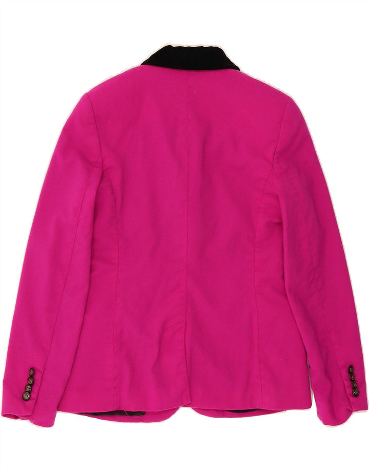 RALPH LAUREN Womens 3 Button Blazer Jacket US 4 Small Pink Vintage Ralph Lauren and Second-Hand Ralph Lauren from Messina Hembry 