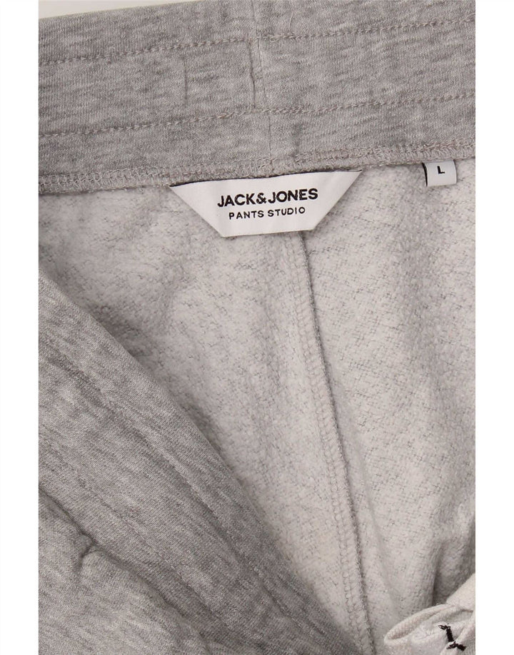 Ανδρική αθλητική φόρμα Jack & Jones Παντελόνι Joggers Large Grey