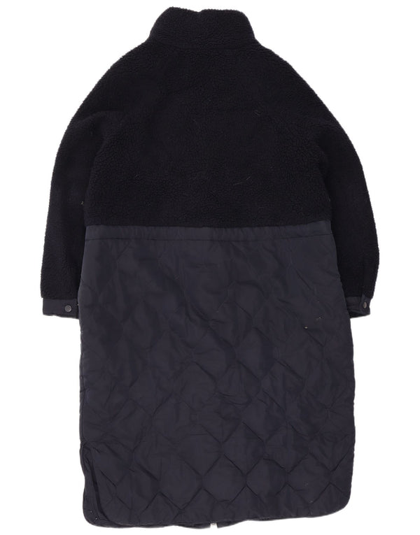 Marks & Spencer Γυναικείο Πανωφόρι UK 12 Medium Navy Blue Polyester