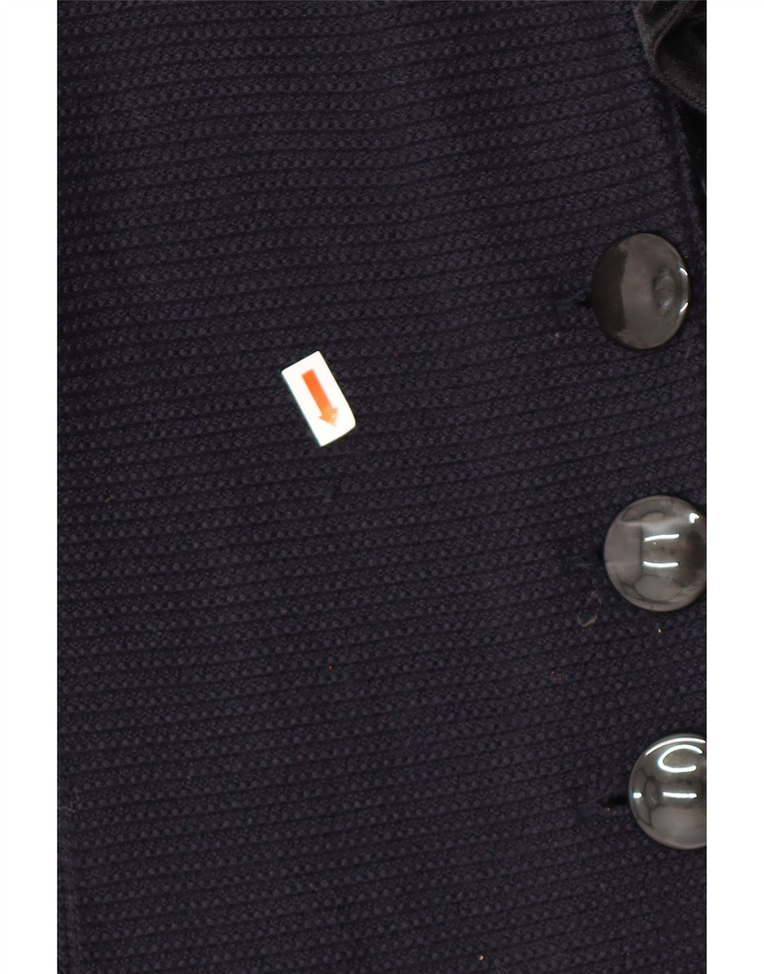 ARMANI Γυναικείο Ζακέτα με βολάν μπροστά IT 42 Medium Navy Blue