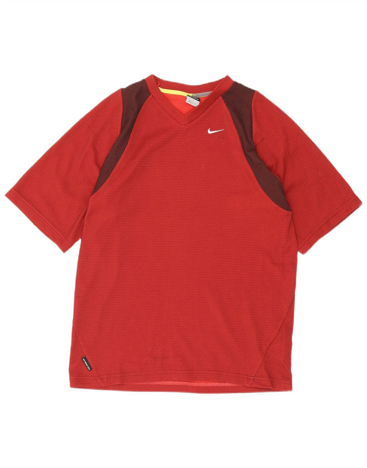 Ανδρικό T-Shirt Nike Τοπ μεσαίου μπορντό χρώματος πολυεστέρας