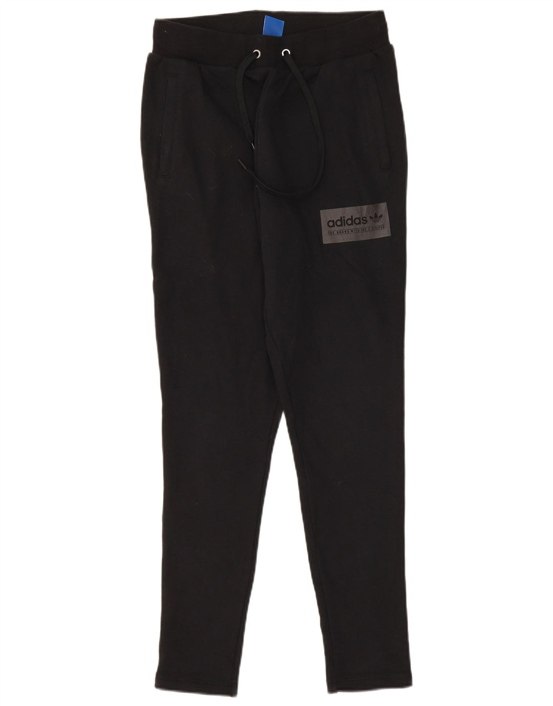 Adidas Γυναικεία φόρμα παντελόνι UK 8 Small μαύρο βαμβακερό