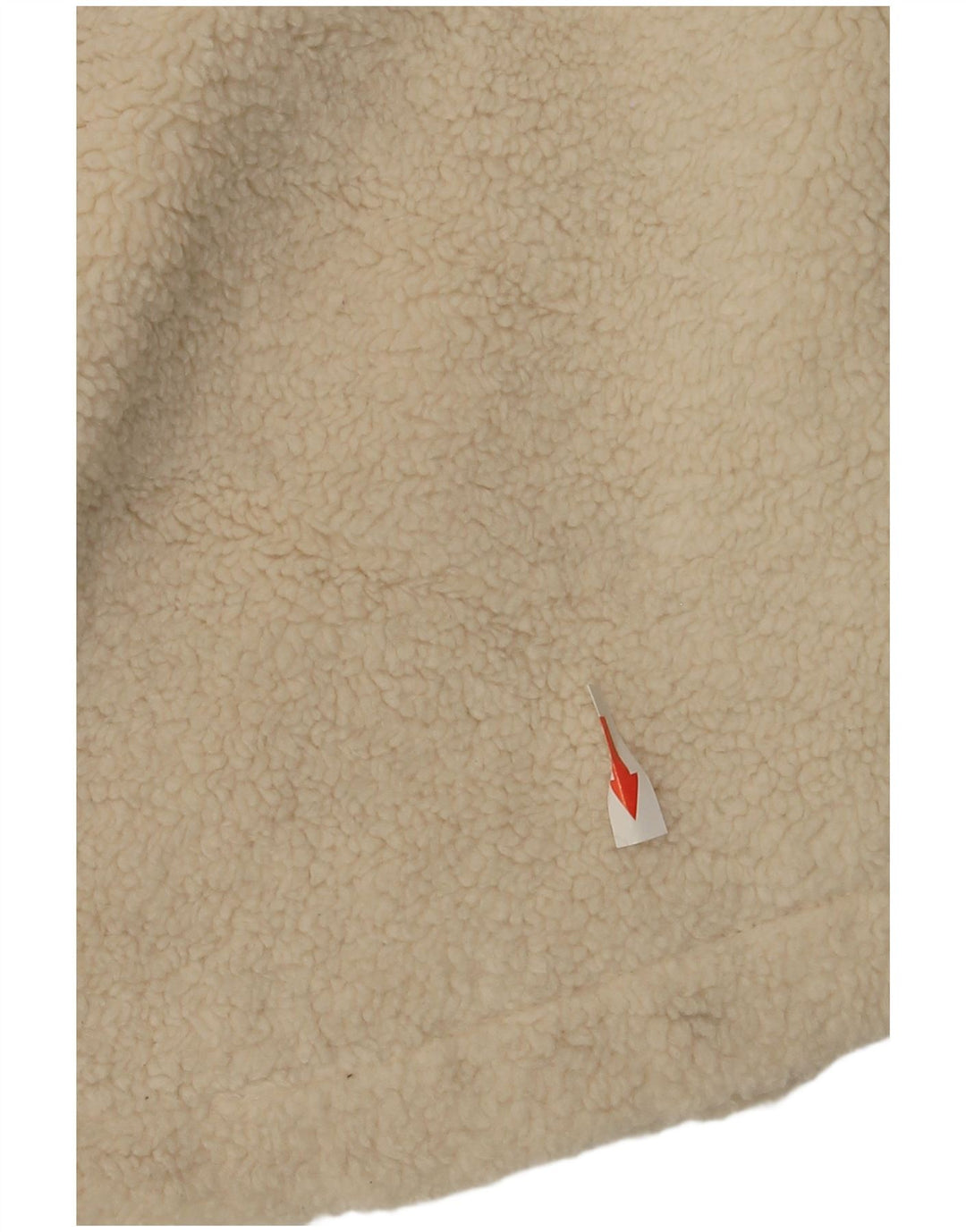 Topshop Γυναικείο Μπουφάν Fleece Oversized UK 10 Small Beige Polyester