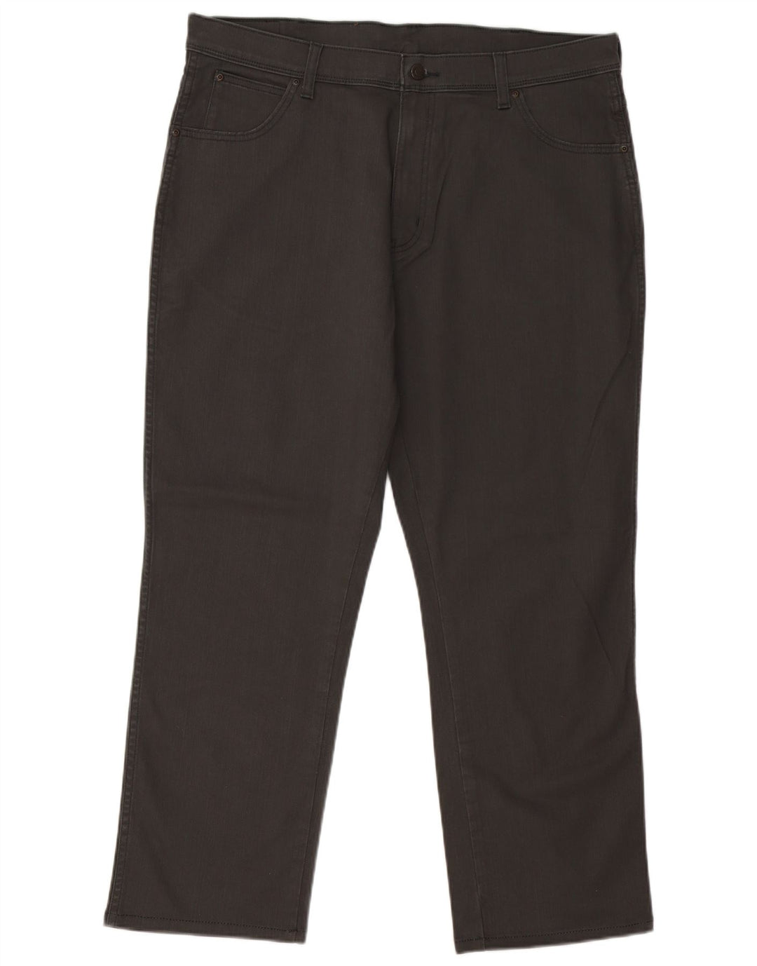 Ανδρικό τζιν ίσιο Wrangler W38 L30 Γκρι βαμβακερό