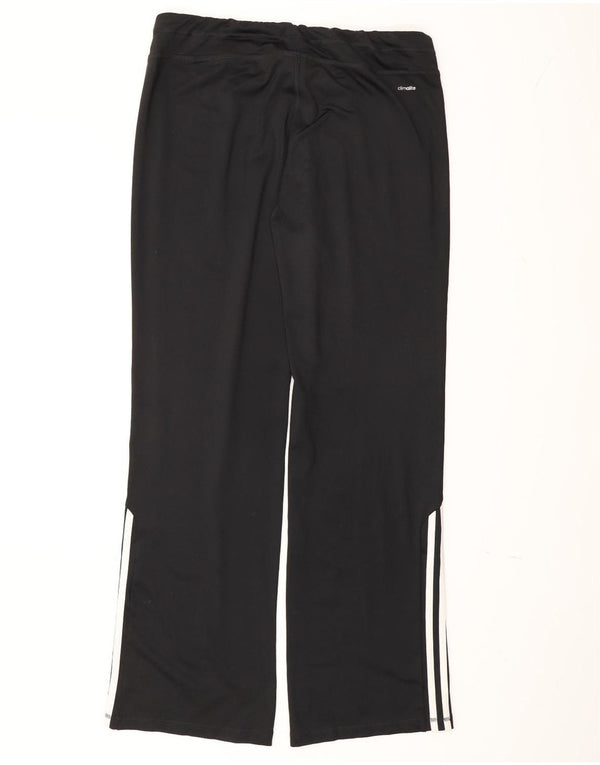 Γυναικεία αθλητική φόρμα Adidas Climalite UK 16/18 μεγάλο μαύρο πολυεστέρα