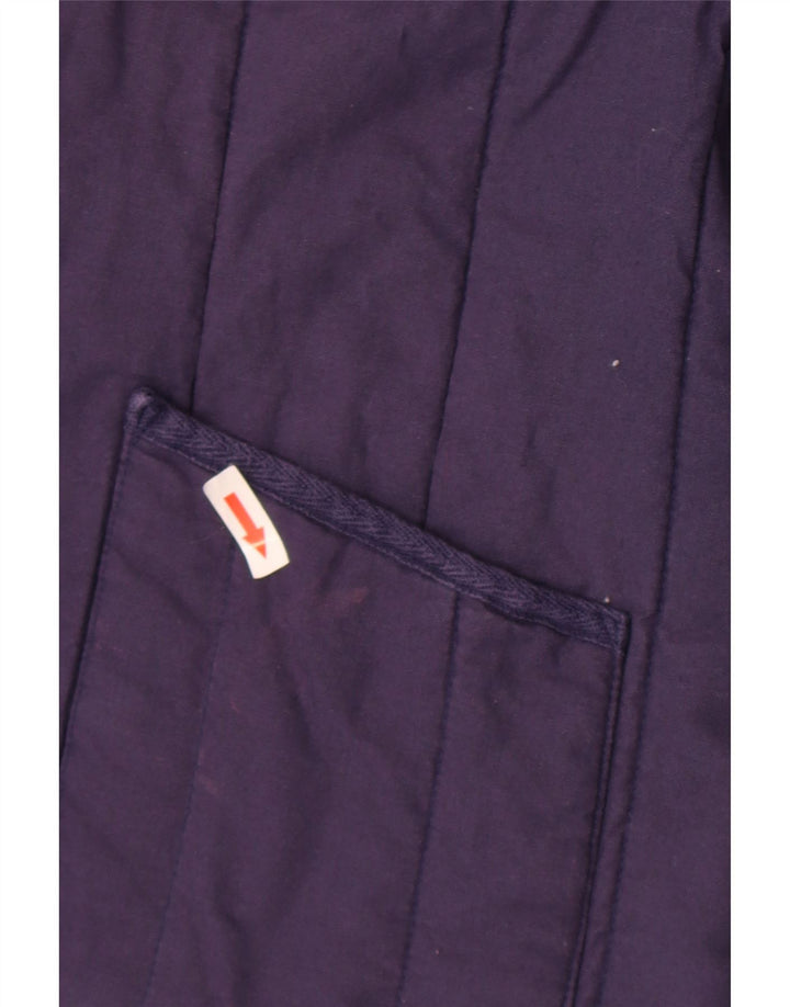 Γυναικείο καπιτονέ μπουφάν Fat Face UK 18 XL Navy Blue Cotton