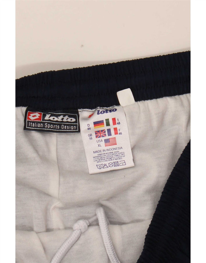 Γυναικεία αθλητική φόρμα Lotto Παντελόνι UK 16 Large Navy Blue Polyester