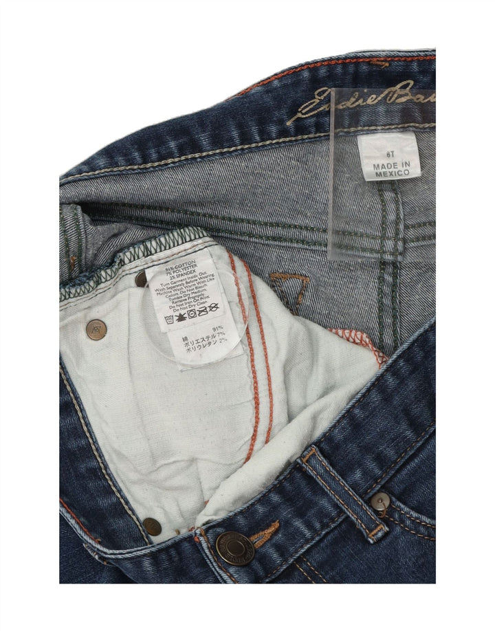 EDDIE BAUER Womens Slightly Curvy Straight Jeans US 6 Medium W34 L35 Blue Vintage Eddie Bauer and Second-Hand Eddie Bauer from Messina Hembry 