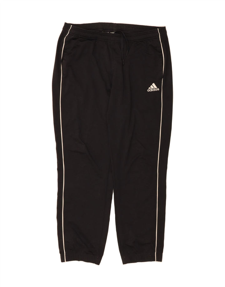 ADIDAS Mens Tracksuit Trousers XL  Black Polyester Vintage Adidas and Second-Hand Adidas from Messina Hembry 