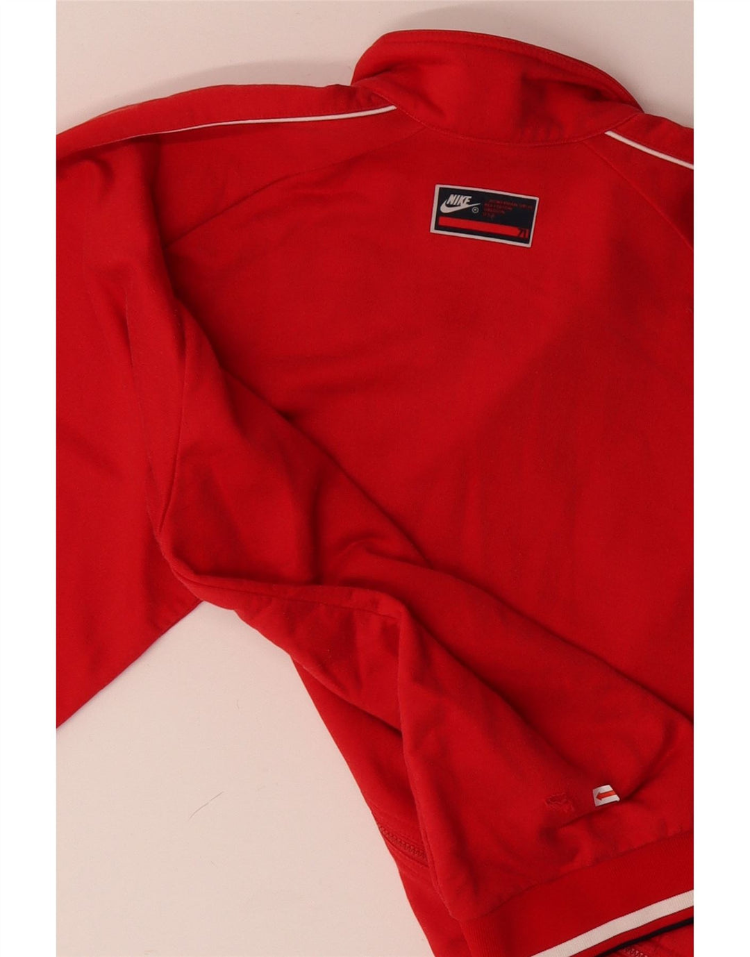 Ανδρική φόρμα NIKE Top Jacket UK 42/44 Μεγάλο κόκκινο βαμβακερό