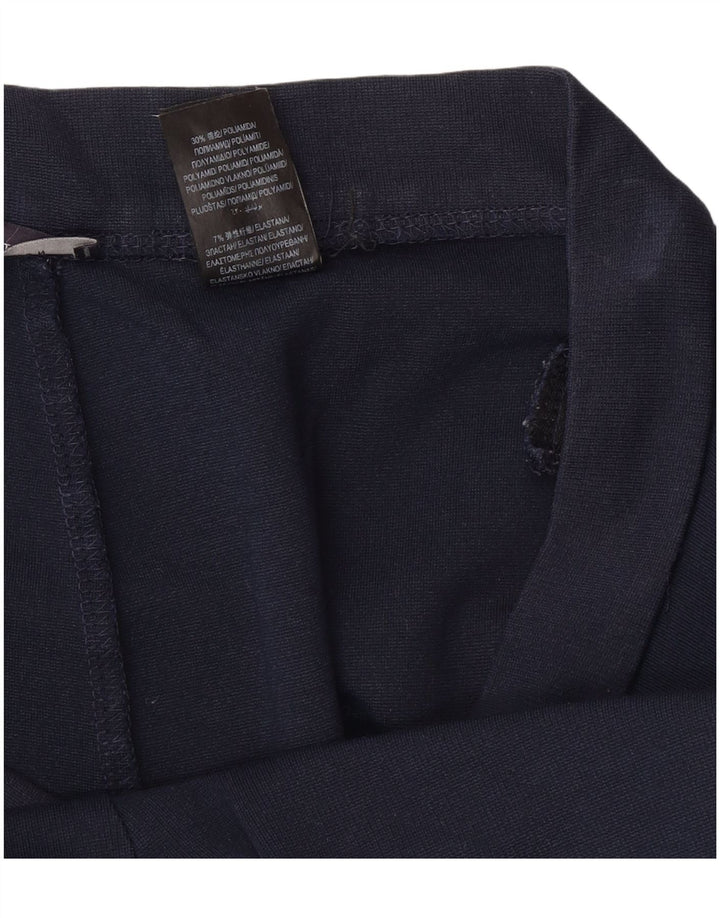 Marks & Spencer Γυναικεία Midi Φούστα UK 12 Medium W30 Navy Blue Polyamide
