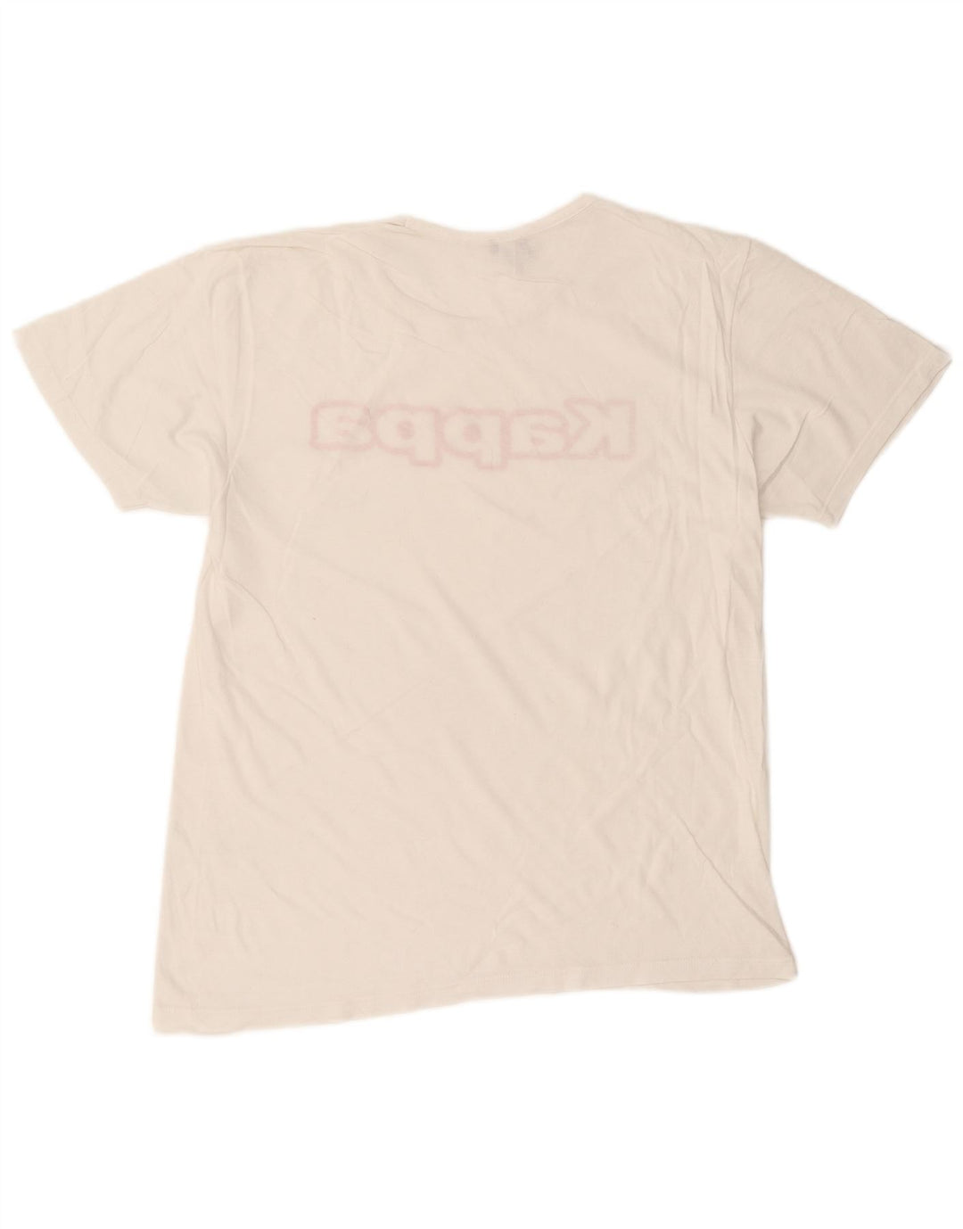 Ανδρικό γραφικό T-Shirt Kappa Top XL Λευκό βαμβακερό