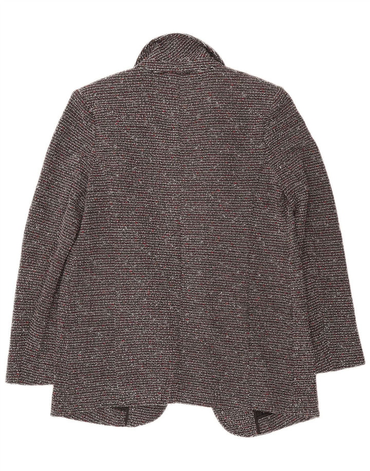 Marks & Spencer Γυναικείο Open Blazer Jacket UK 12 Medium Black Flecked